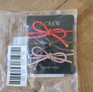 J. Crew Bow Hairties